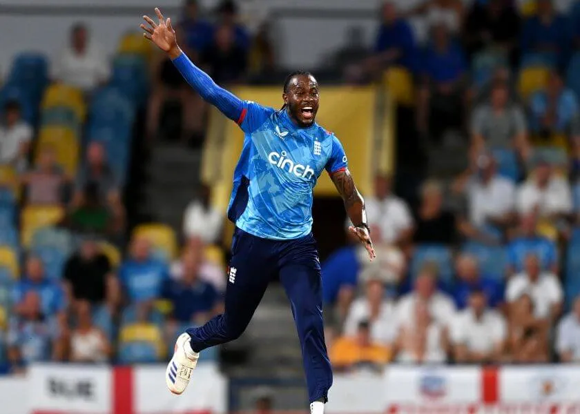 England in action during an ODI at Edgbaston
